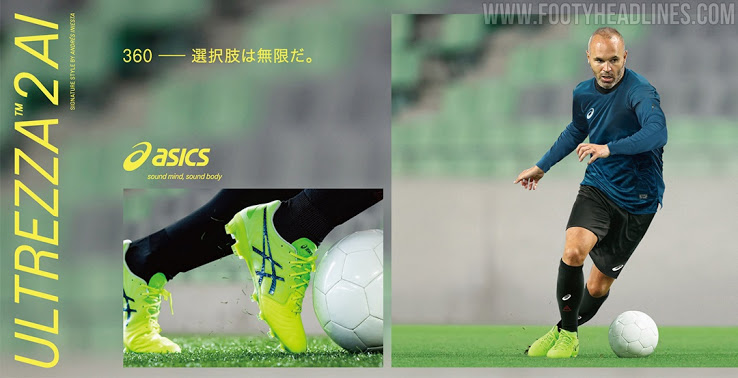 Asics thế hệ tiếp theo Ultrezza 2 Andres Iniesta Boots được phát hành