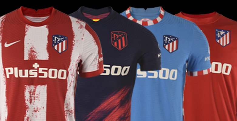 Atlético Madrid 21-22 Trang phục sân nhà, sân khách, thứ ba và thứ tư được tiết lộ