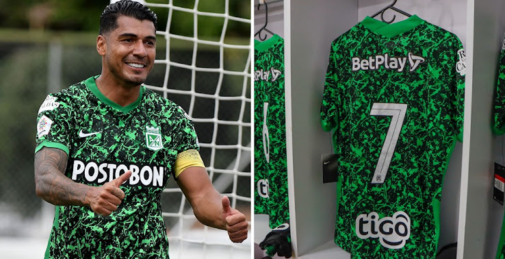 Atlético Nacional 21-22 bộ thứ ba được phát hành