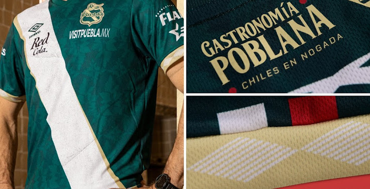Club Puebla 21-22 Away Kit được phát hành