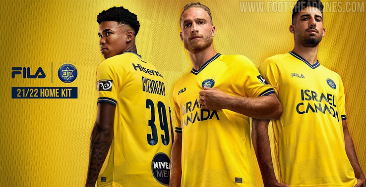 Đã phát hành Maccabi Tel Aviv 21-22 Home Kit