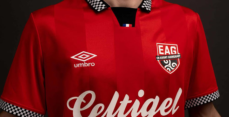 EA Guingamp 21-22 Home Kit được phát hành