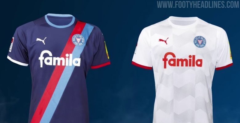 Holstein Kiel 21-22 Home & Away Kits được phát hành
