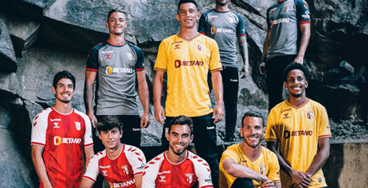 SC Braga 21-22 Home, Away & Third Kits được phát hành