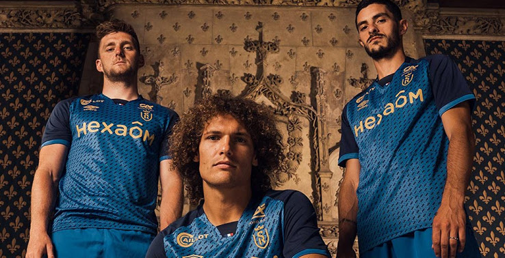 Stade Reims 21-22 Away Kit được phát hành