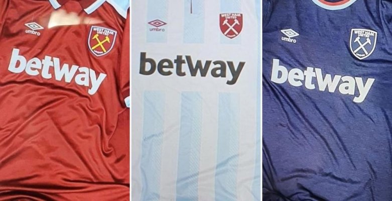 West Ham 21-22 sân nhà, sân khách và bộ trang phục thứ ba bị rò rỉ - Hình ảnh đẹp hơn