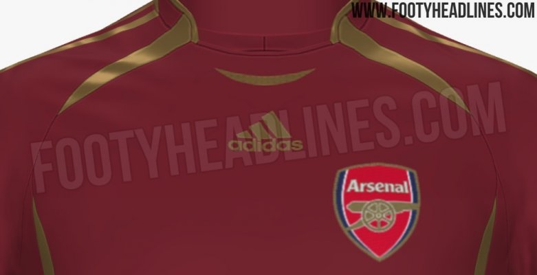 Arsenal 2022 Team Spirit Jersey bị rò rỉ