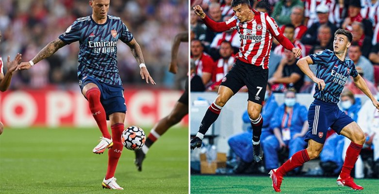 Arsenal kết hợp bộ đồ thứ ba 21-22 với đôi tất màu đỏ - Mashup nổi bật
