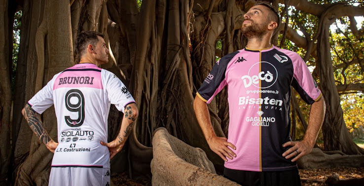 Palermo 21-22 Home & Away Kits được phát hành