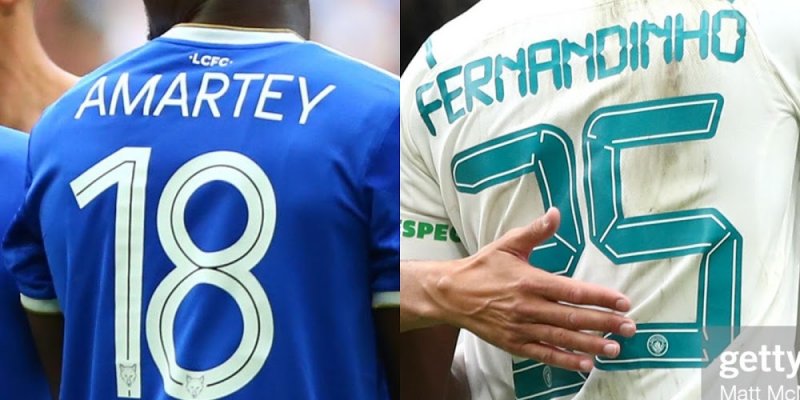 Tiết lộ phông chữ của Leicester City 21-22 Cup Kit - Man City mang kiểu chữ "không phù hợp"