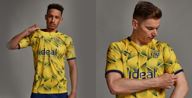 West Bromwich Albion 21-22 Kit thứ ba được phát hành