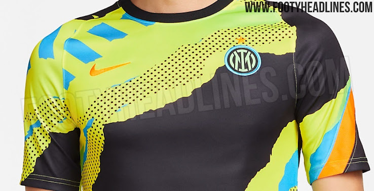 Áo sơ mi trước trận đấu 21-22 Champions League của Inter được phát hành