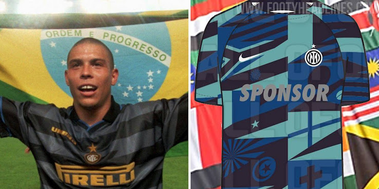 Áo sơ mi trước trận đấu 22-23 của Inter Milan bị rò rỉ