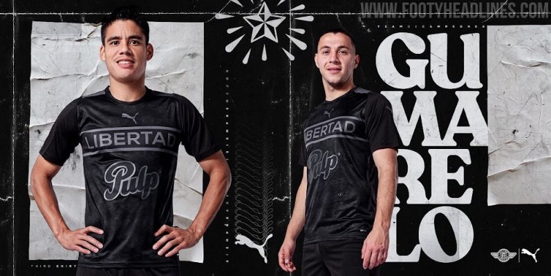 Club Libertad 21-22 Bộ thứ ba được phát hành - Dựa trên Mẫu Puma khét tiếng